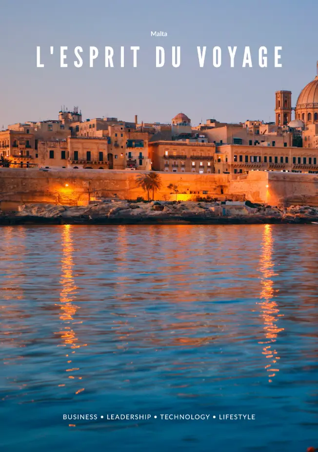 L'Esprit du Voyage: the Malta waterfront at dusk